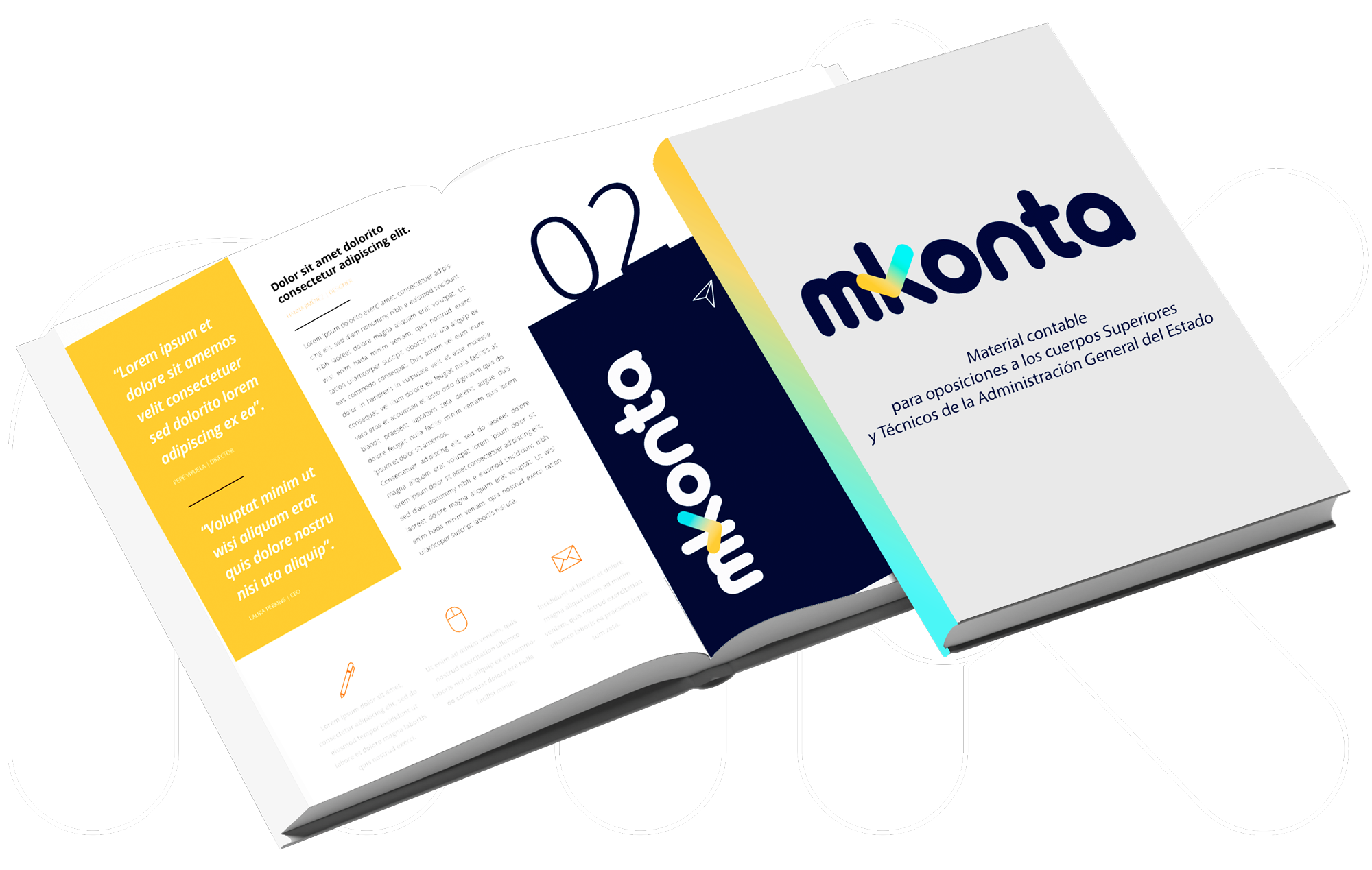 libro de material contable de mkonta