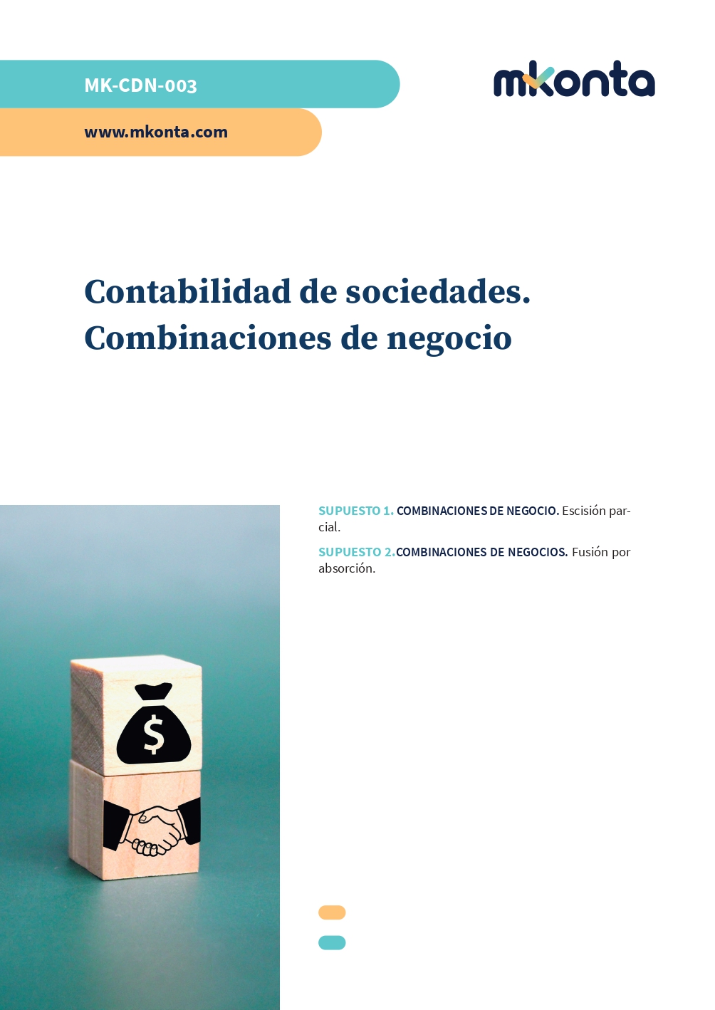 contabilidad de sociedades y combinaciones de negocio