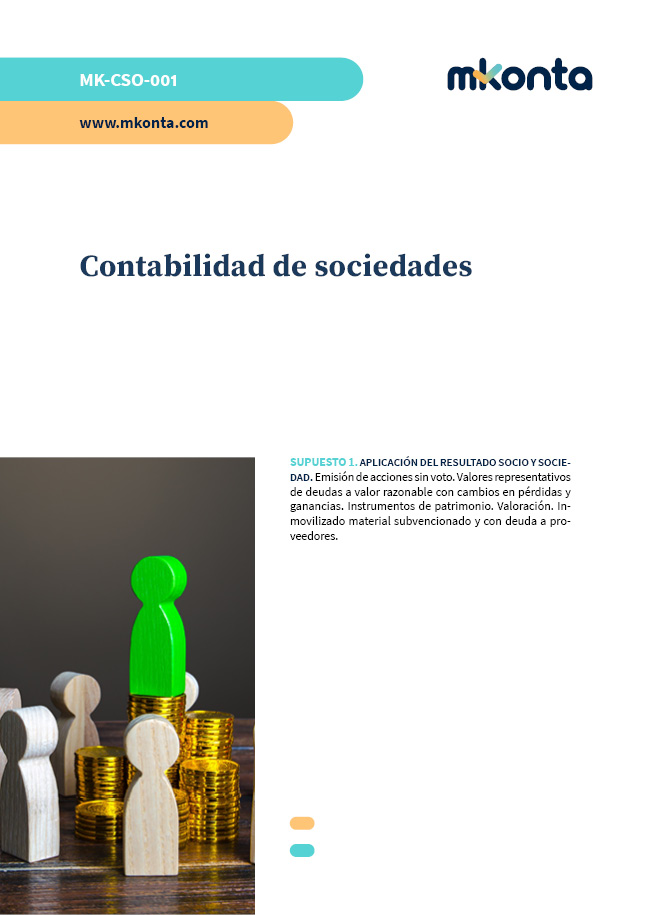 supuesto de contabilidad de sociedades