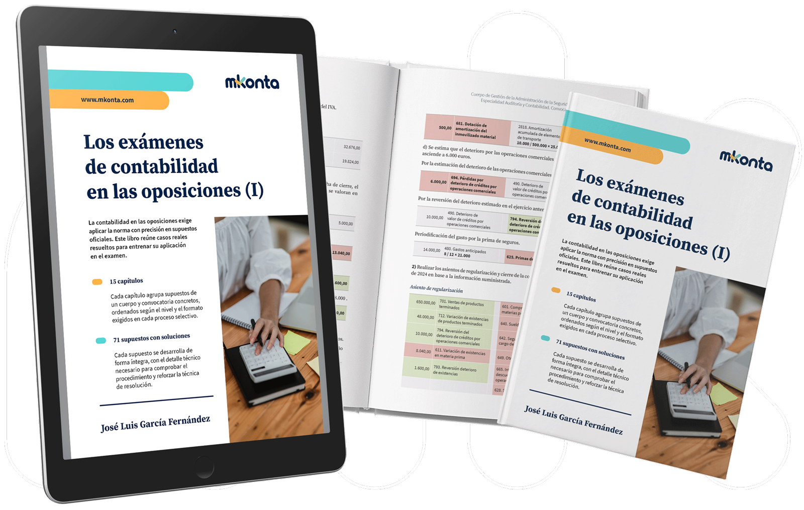 libro de examenes de contabilidad para oposiciones