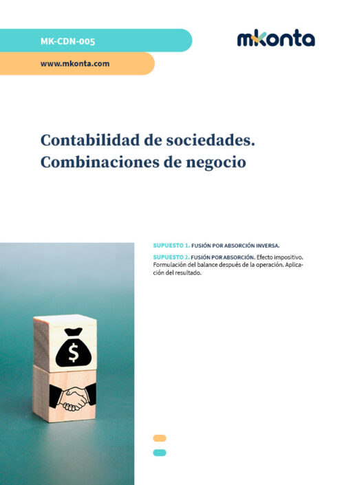 supuestos practicos de contabilidad de sociedades y combinaciones de negocio