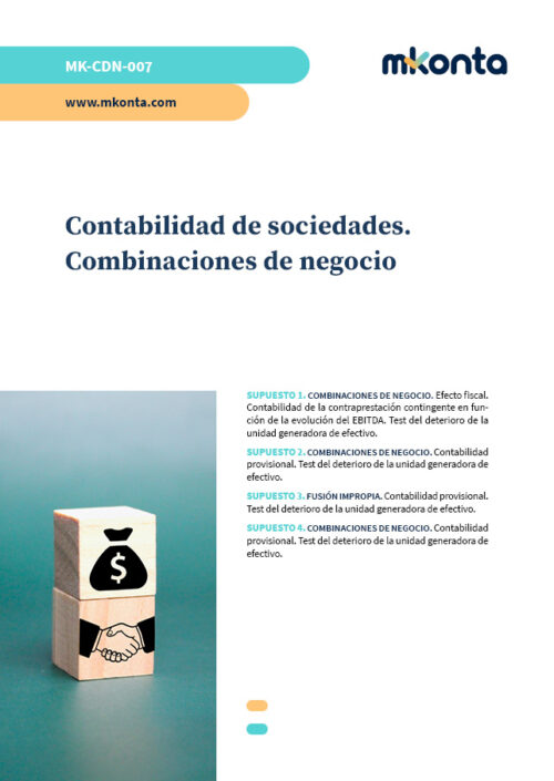 contabilidad de sociedades y combinaciones de negocio