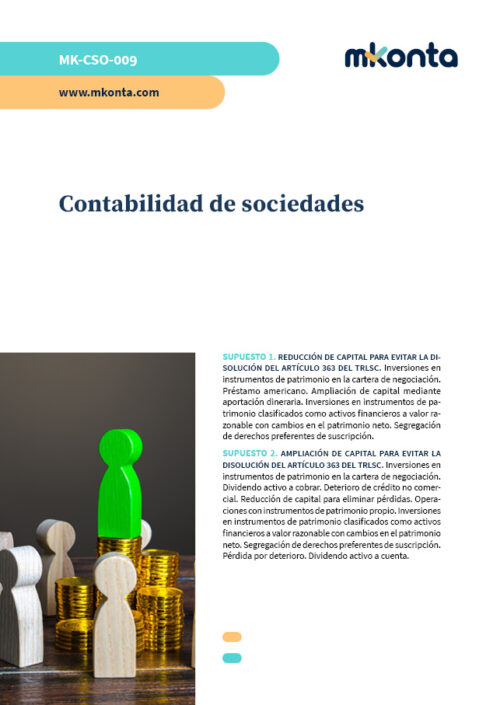 supuesto practico de contabilidad de sociedades