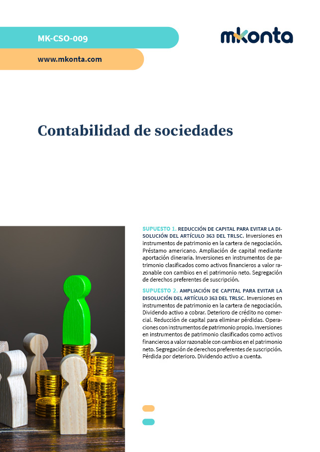 supuesto practico de contabilidad de sociedades