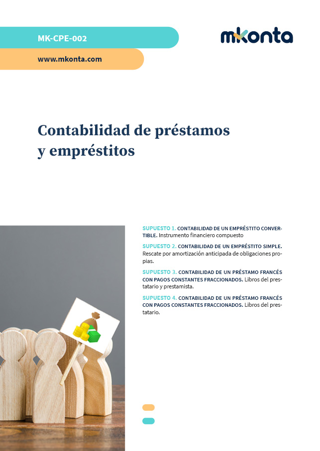 contabilidad de préstamos y empréstitos