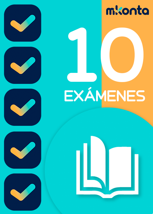 pack de 10 exámenes de contabilidad de oposiciones